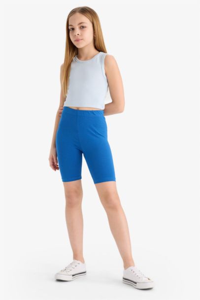 Girl Biker Short Leggings