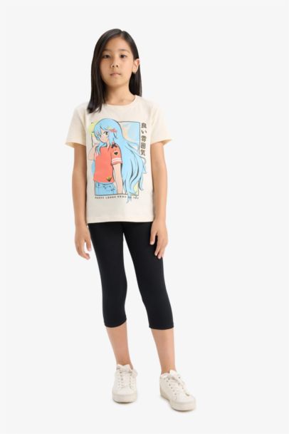 Girl Capri Length Leggings