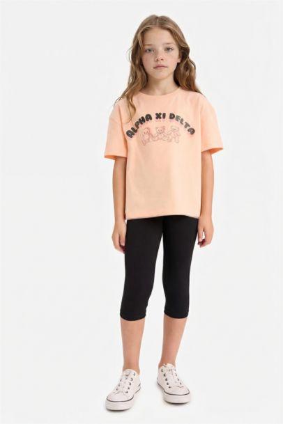 Girl Capri Length Leggings