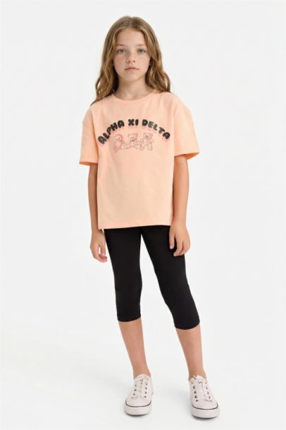 Girl Capri Length Leggings