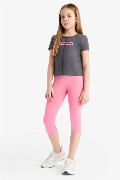 Girl Capri Length Leggings