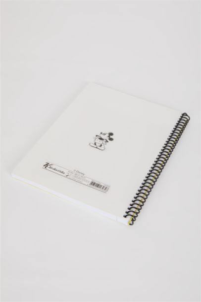 دفتر مذكرات 16;5x22;5 سم مخطط من ميكي ماوس