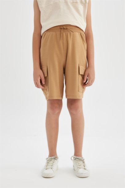 Boy Cargo Pocket Shorts