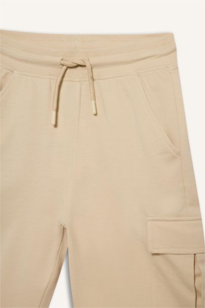 Boy Regular Fit Sweatshirt Fabric Shorts