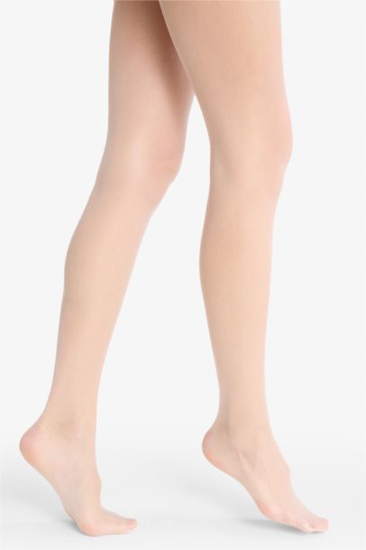 Chaussettes collants Blancs pour femme - 5 deniers