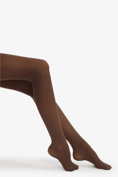 Kadın Basıc Düz 40 Denye Külotlu Çorap