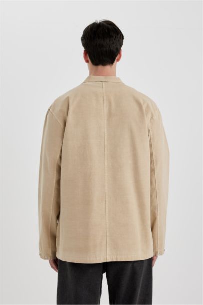 Relax Fit Cotton Long Sleeve Shirt