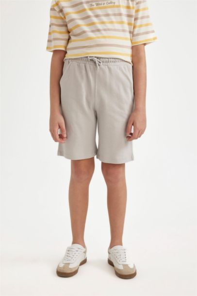 Boy Regular Fit Pique Shorts