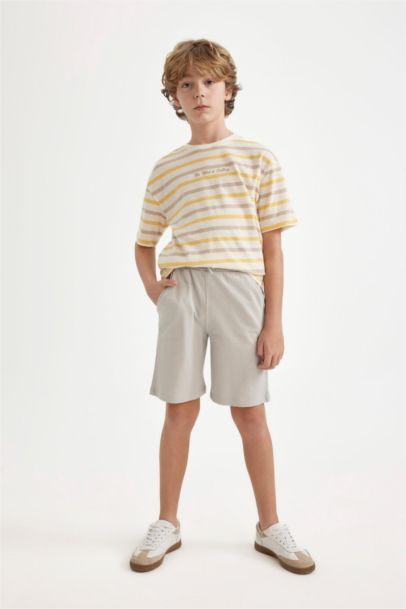 Boy Regular Fit Pique Shorts