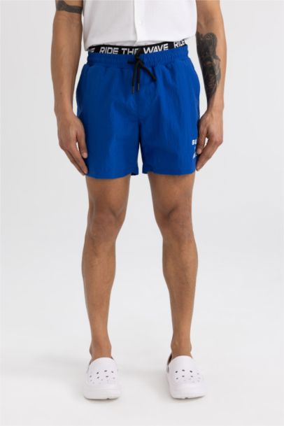 DeFactoFit Printed Short Swim Shorts