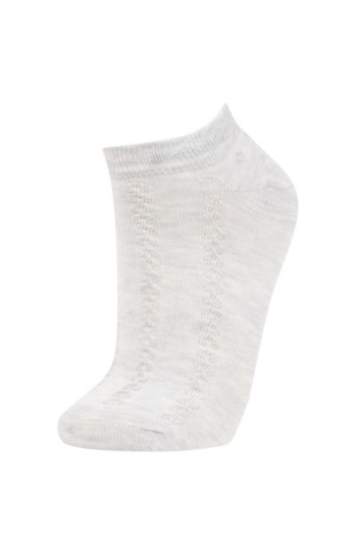 Chaussettes Courtes en Coton pour Femme - 5 Paires