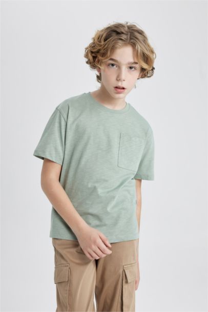 Boy Crew Neck Short Sleeve T-Shirt