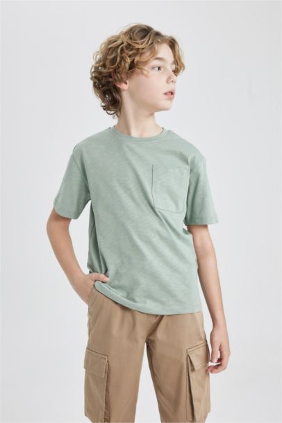 Boy Crew Neck Short Sleeve T-Shirt