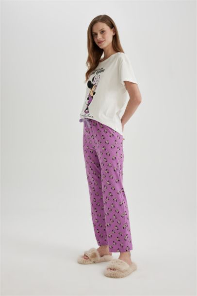 Pyjama à Coupe Régulière et manches courtes Disney Mickey & Minnie