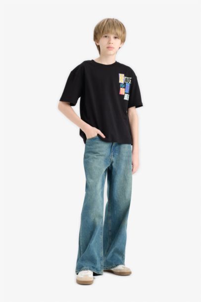 Boy Oversize Fit Short Sleeve T-Shirt