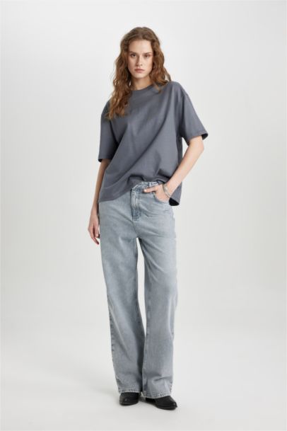 Relax Fit Crew Neck Premium Short Sleeve T-Shirt