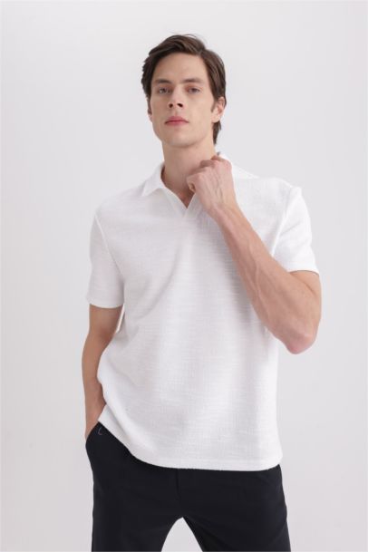 Regular Fit Short Sleeve Polo T-Shirt