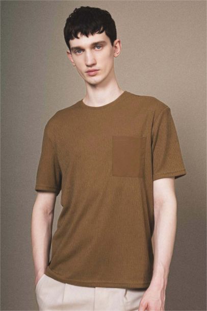 Regular Fit Crew Neck Short Sleeve T-Shirt