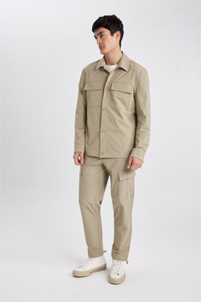 Cargo Jogger Shirred Trousers Trousers