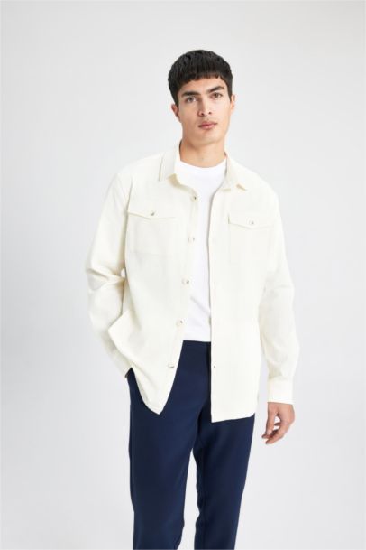 Куртка-рубашка стандартного кроя