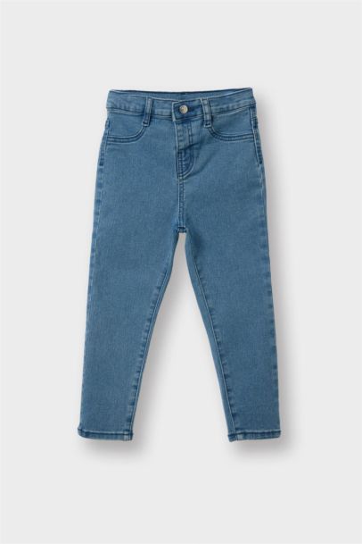 Düz Paça Basic Düz Jean Pantolon Erkek Bebek