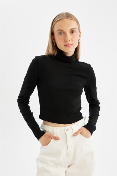 Slim Fit Camisole Long Sleeve T-Shirt