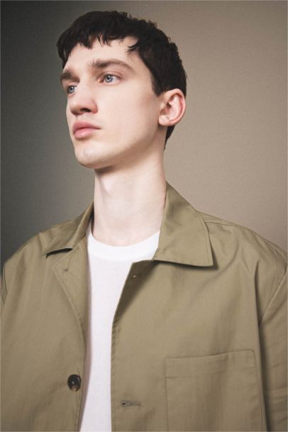 Regular Fit Resort Neck Blazer Jacket