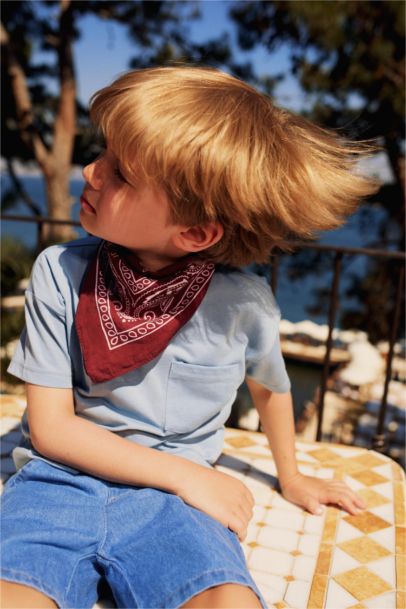 Baby Boy Crew Neck Short Sleeve T-Shirt