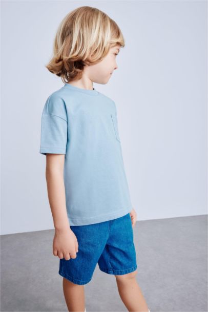 Baby Boy Crew Neck Short Sleeve T-Shirt
