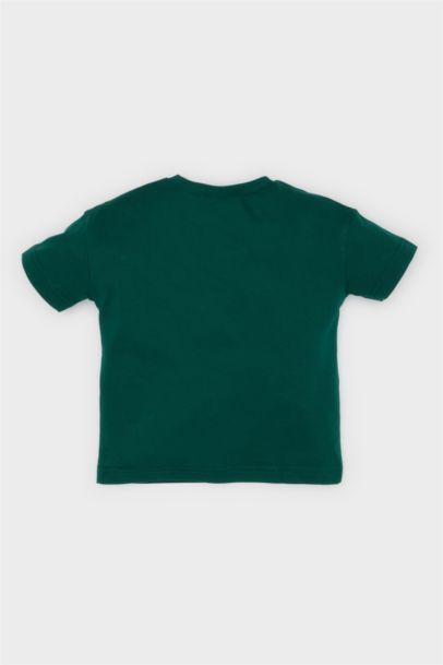 Regular Fit Slogan Short Sleeve T-Shirt