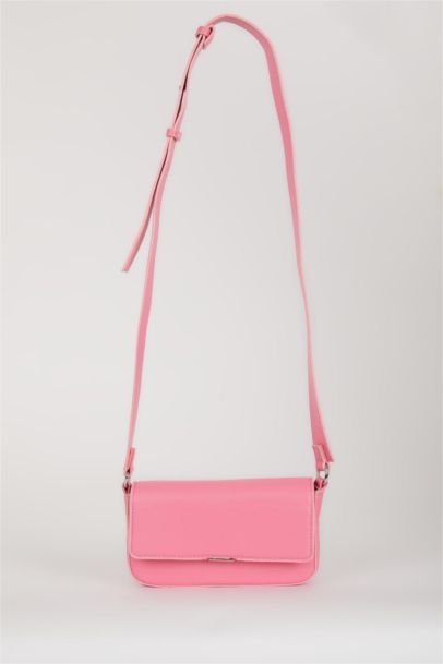 Woman Faux Leather Crossbody Bag