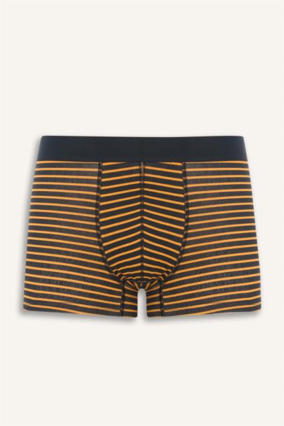 Регулярный крой, 3 боксерских трусов с принтом