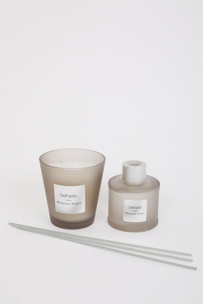 2'li Difizör Ve Mum Seti