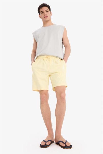 Короткие пляжные шорты с сетчатой подкладкой, regular fit