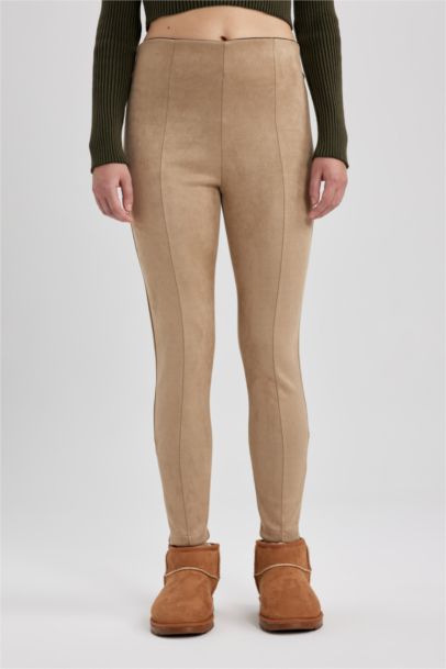 Леггинсы с высокой талией