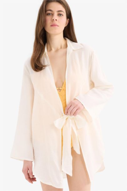 Fall in Love Muslin Beach Shirt