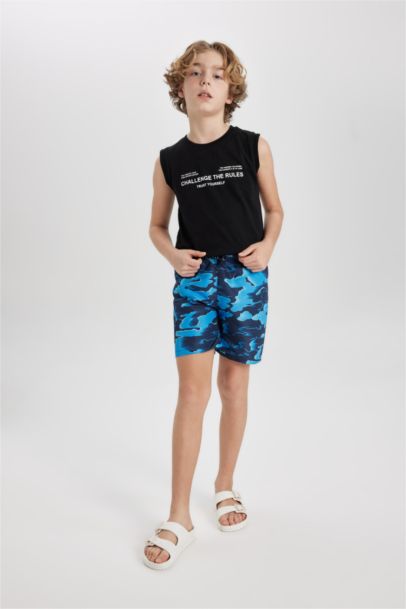 Boy Regular Fit Swim Shorts