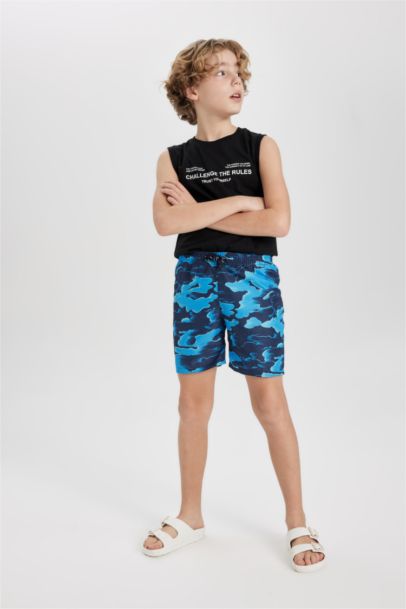 Boy Regular Fit Swim Shorts