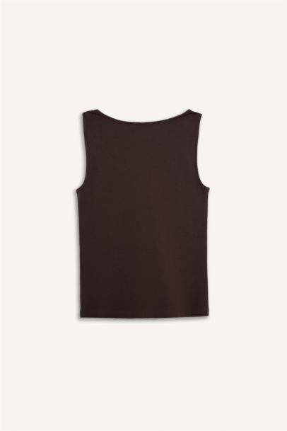 Әйелдерге слим пішімі дөңгелек жаға негізгі Ішкөйлек