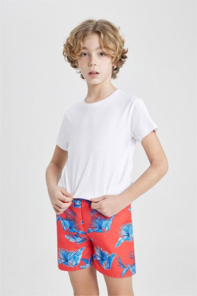 Boy Regular Fit Swim Shorts