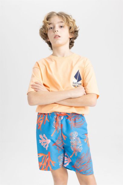 شورت بحر اولادي قصة عادية منقوش