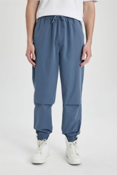 Regular Jogger Regular Hem Gabardine Trousers