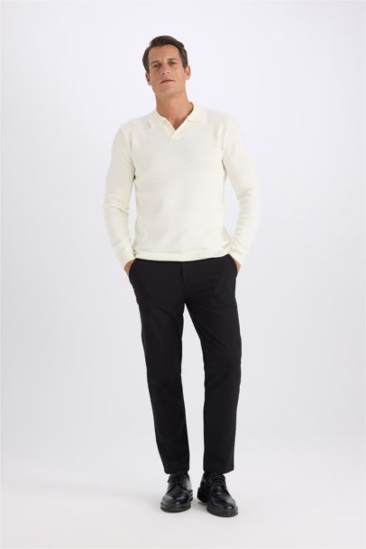 Летние брюки с прямыми манжетами, растягивающиеся в любом направлении