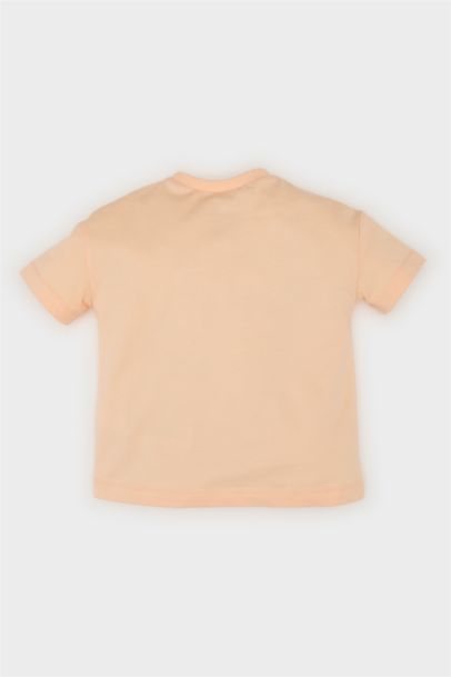 Baby Girl Regular Fit Crew Neck T-Shirt