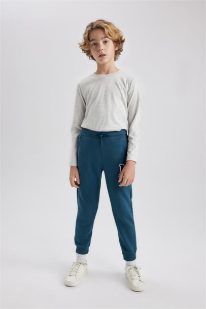 Boy Regular Fit Crew Neck Long Sleeve T-Shirt