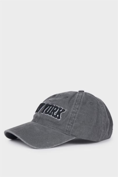 Man Cotton Embroidered Hat