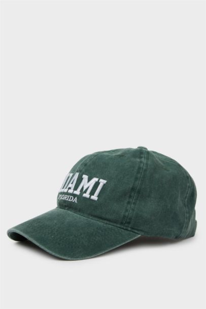 Man Cotton Embroidered Hat