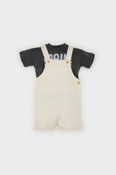 Ensemble de t-shirt et salopette pour bébé garçon