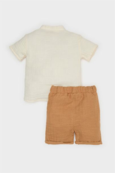 Ensemble de chemise à manches courtes et short pour bébé garçon