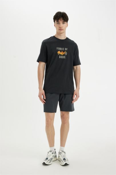 Regular Fit Batman Licence Crew Neck Short Sleeve T-Shirt